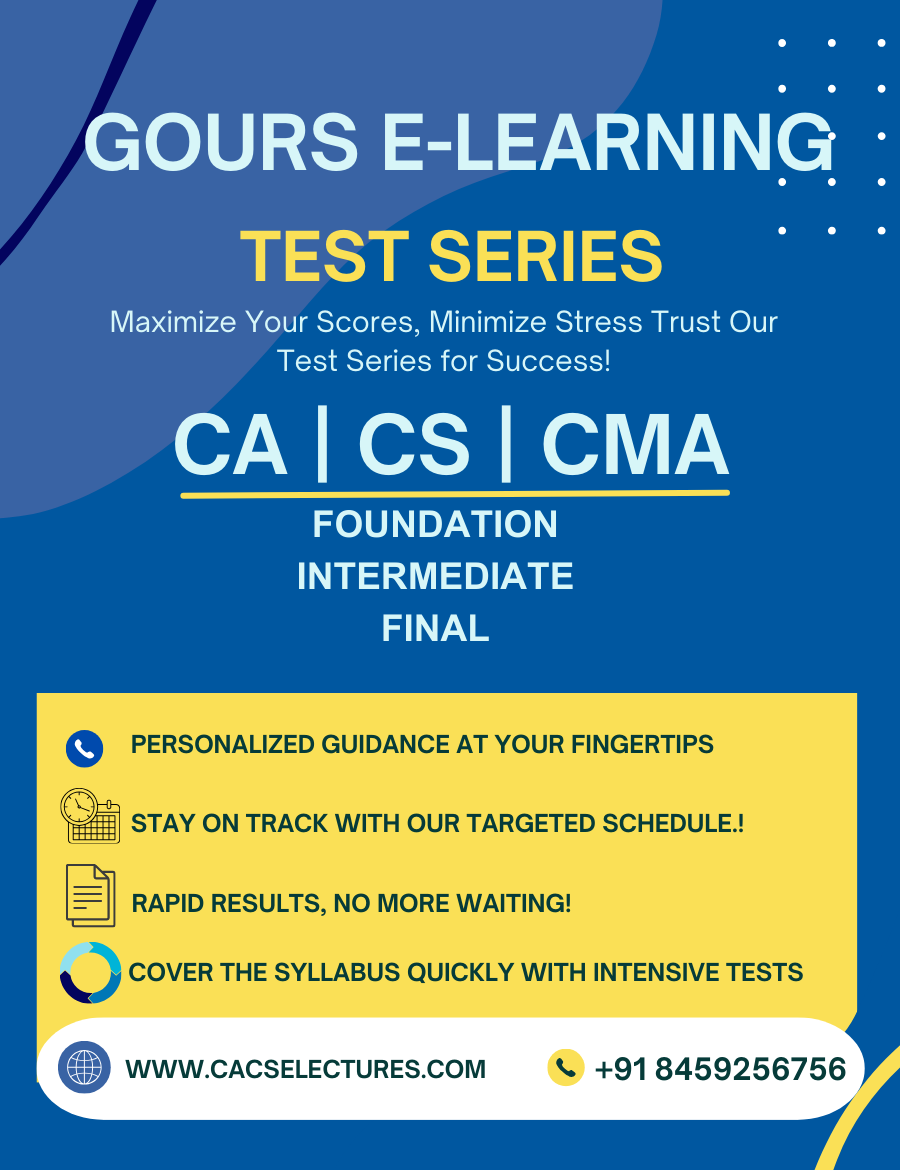 Gours Elearning Test Series